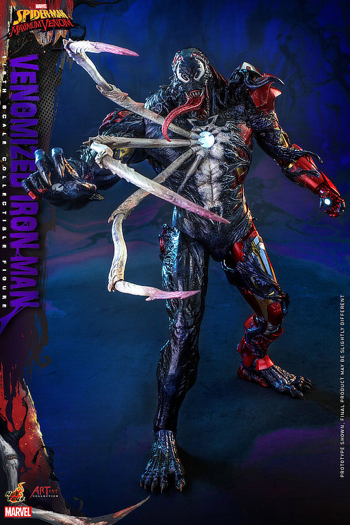 Spider-Man - Maximum Venom: Venomized Iron Man, 1/6 Figur von Hot Toys