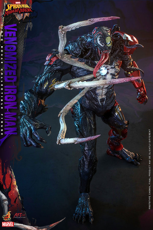 Spider-Man - Maximum Venom: Venomized Iron Man, 1/6 Figur von Hot Toys