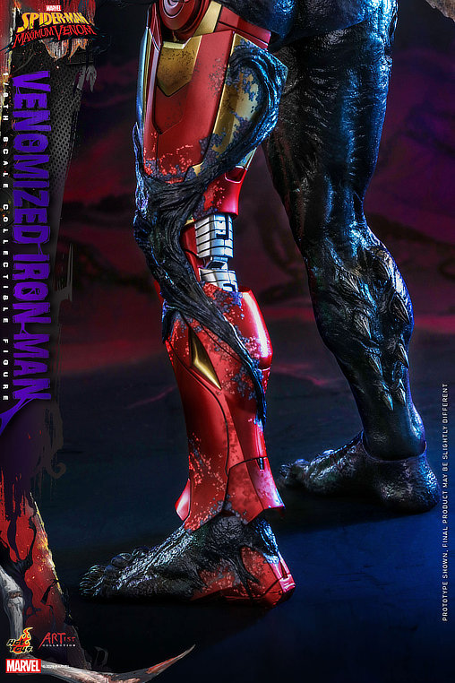 Spider-Man - Maximum Venom: Venomized Iron Man, 1/6 Figur von Hot Toys