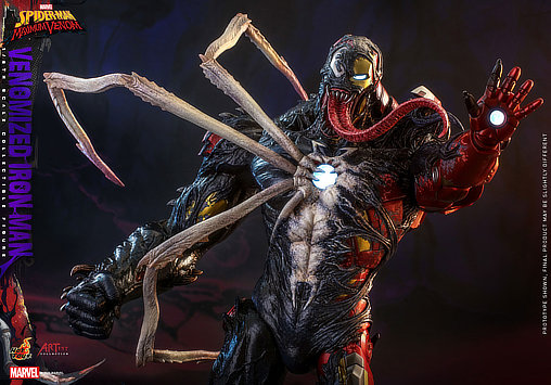 Spider-Man - Maximum Venom: Venomized Iron Man, 1/6 Figur von Hot Toys