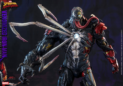 Spider-Man - Maximum Venom: Venomized Iron Man, 1/6 Figur von Hot Toys