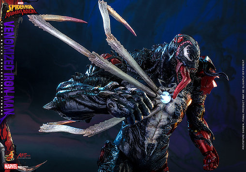 Spider-Man - Maximum Venom: Venomized Iron Man, 1/6 Figur von Hot Toys