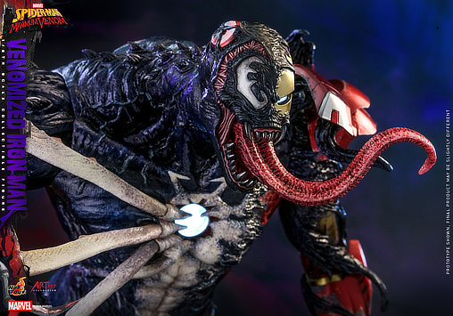 Spider-Man - Maximum Venom: Venomized Iron Man, 1/6 Figur von Hot Toys