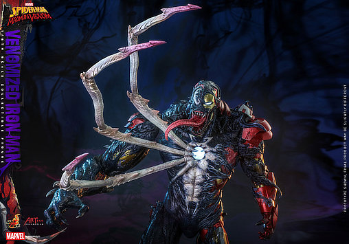 Spider-Man - Maximum Venom: Venomized Iron Man, 1/6 Figur von Hot Toys