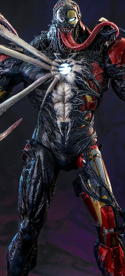 Spider-Man - Maximum Venom: Venomized Iron Man, 1/6 Figur von Hot Toys