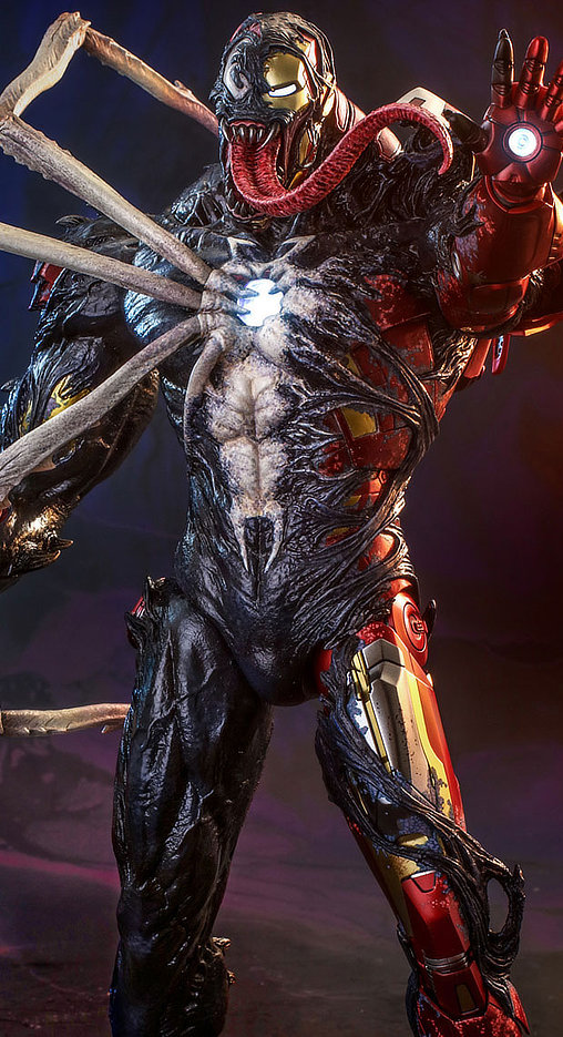 Spider-Man - Maximum Venom: Venomized Iron Man, 1/6 Figur von Hot Toys