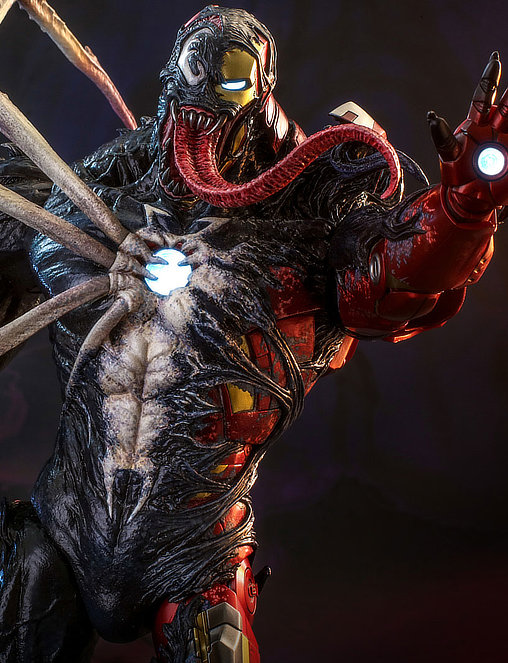 Spider-Man - Maximum Venom: Venomized Iron Man, 1/6 Figur von Hot Toys