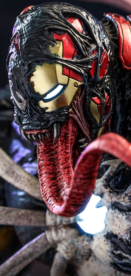Spider-Man - Maximum Venom: Venomized Iron Man, 1/6 Figur von Hot Toys