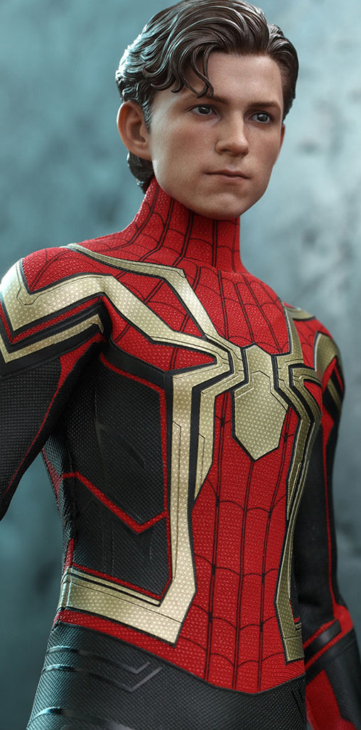 Spider-Man - No Way Home: Spider-Man - Integrated Suit - Deluxe, 1/6 Figur von Hot Toys