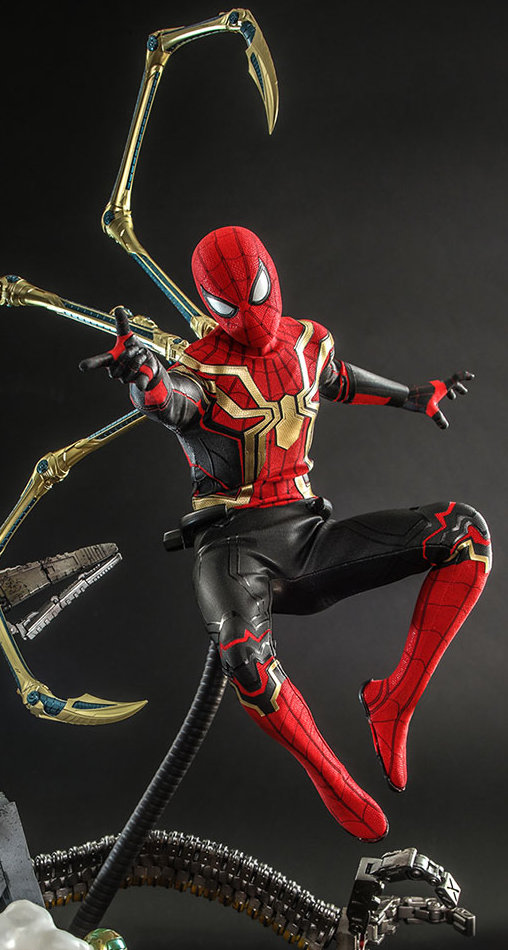 Spider-Man - No Way Home: Spider-Man - Integrated Suit - Deluxe, 1/6 Figur von Hot Toys