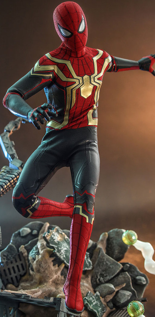 Spider-Man - No Way Home: Spider-Man - Integrated Suit - Deluxe, 1/6 Figur von Hot Toys
