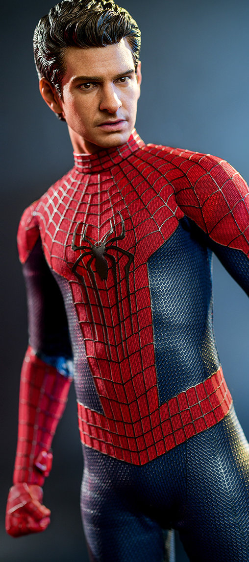 The Amazing Spider-Man 2: Spider-Man, 1/6 Figur ... https://spaceart.de/produkte/spm033-amazing-spider-man-2-figur-hot-toys.php