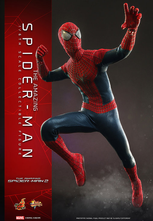 The Amazing Spider-Man 2: Spider-Man, 1/6 Figur von Hot Toys