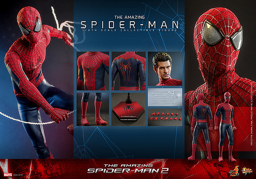 The Amazing Spider-Man 2: Spider-Man, 1/6 Figur von Hot Toys