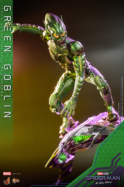 Spider-Man - No Way Home: Green Goblin, 1/6 Figur ... https://spaceart.de/produkte/spm034-green-goblin-figur-hot-toys.php