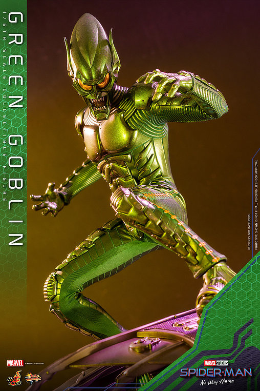 Spider-Man - No Way Home: Green Goblin, 1/6 Figur von Hot Toys