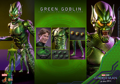Spider-Man - No Way Home: Green Goblin, 1/6 Figur von Hot Toys