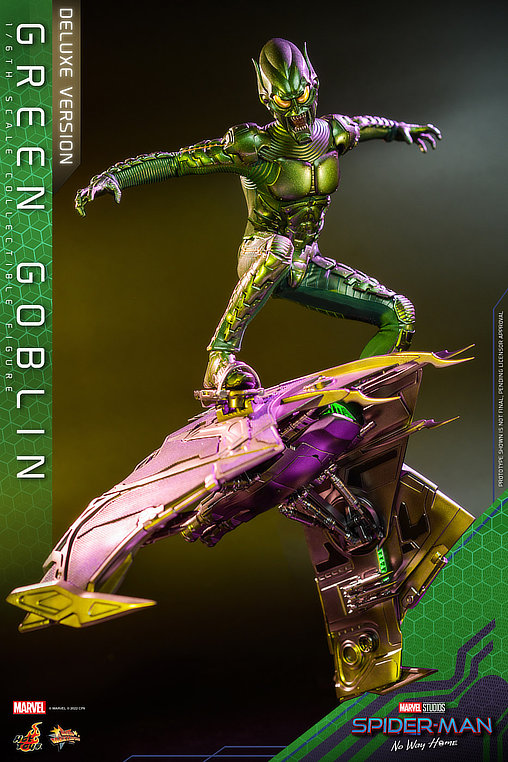 Spider-Man - No Way Home: Green Goblin - Deluxe, 1/6 Figur von Hot Toys