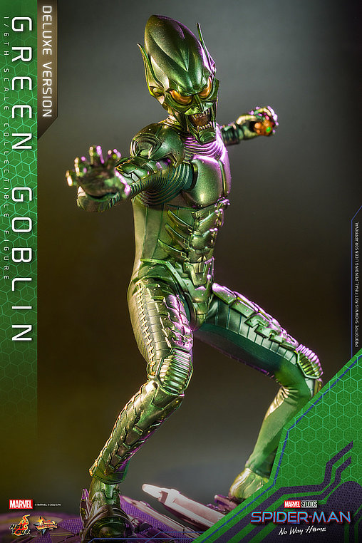 Spider-Man - No Way Home: Green Goblin - Deluxe, 1/6 Figur ... https://spaceart.de/produkte/spm035-green-goblin-deluxe-figur-hot-toys.php