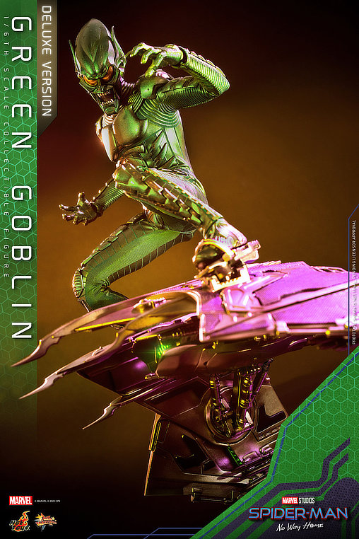 Spider-Man - No Way Home: Green Goblin - Deluxe, 1/6 Figur von Hot Toys