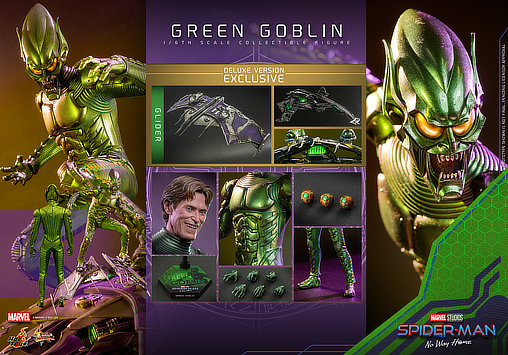 Spider-Man - No Way Home: Green Goblin - Deluxe, 1/6 Figur von Hot Toys