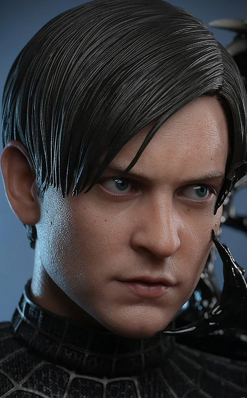 Spider-Man 3: Spider-Man - Black Suit, 1/6 Figur von Hot Toys