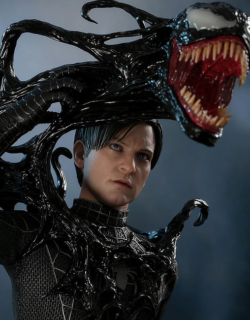 Spider-Man 3: Spider-Man - Black Suit, 1/6 Figur von Hot Toys