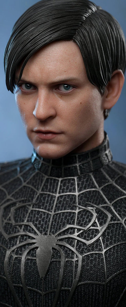 Spider-Man 3: Spider-Man - Black Suit - Deluxe, 1/6 Figur von Hot Toys