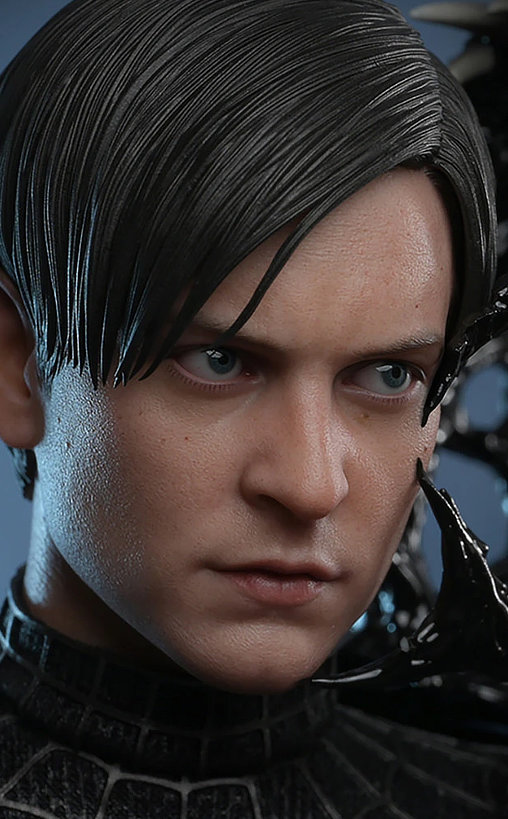 Spider-Man 3: Spider-Man - Black Suit - Deluxe, 1/6 Figur von Hot Toys