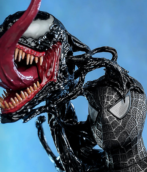 Spider-Man 3: Spider-Man - Black Suit - Deluxe, 1/6 Figur von Hot Toys