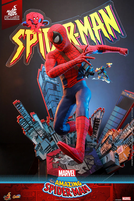 The Amazing Spider-Man: Spider-Man, 1/6 Figur von Hot Toys