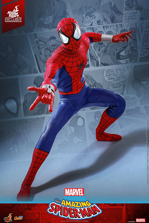The Amazing Spider-Man: Spider-Man, 1/6 Figur von Hot Toys