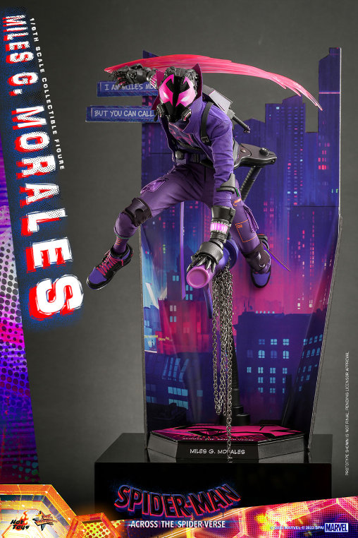Spider-Man - Across the Spider-Verse: Miles G. Morales, 1/6 Figur von Hot Toys