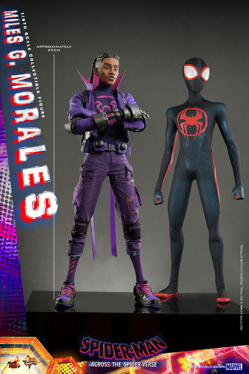 Spider-Man - Across the Spider-Verse: Miles G. Morales, 1/6 Figur ... https://spaceart.de/produkte/spm041-miles-g-morales-figur-hot-toys.php