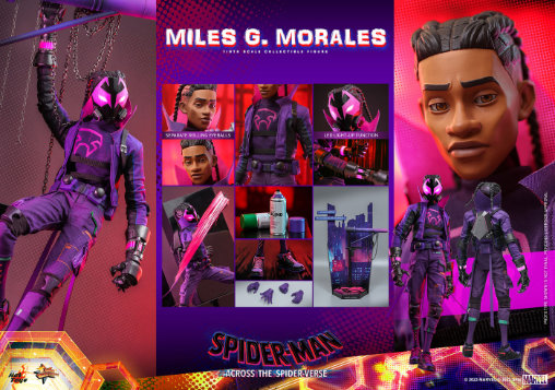 Spider-Man - Across the Spider-Verse: Miles G. Morales, 1/6 Figur ... https://spaceart.de/produkte/spm041-miles-g-morales-figur-hot-toys.php