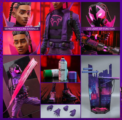 Spider-Man - Across the Spider-Verse: Miles G. Morales, 1/6 Figur von Hot Toys