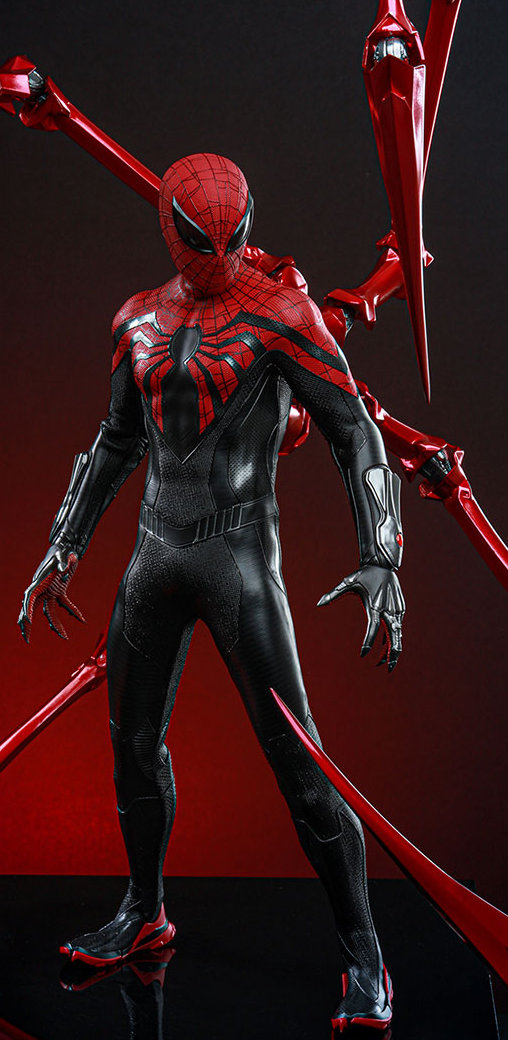 Marvels Spider-Man 2: Peter Parker - Superior Suit, 1/6 Figur von Hot Toys