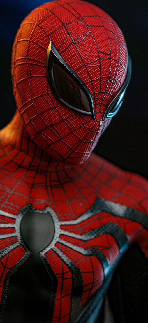 Marvels Spider-Man 2: Peter Parker - Superior Suit, 1/6 Figur von Hot Toys