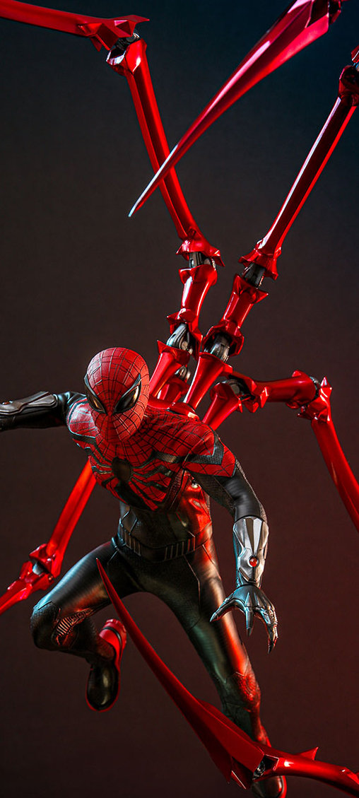 Marvels Spider-Man 2: Peter Parker - Superior Suit, 1/6 Figur von Hot Toys
