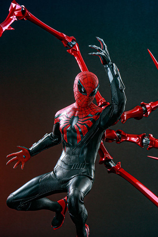 Marvels Spider-Man 2: Peter Parker - Superior Suit, 1/6 Figur von Hot Toys