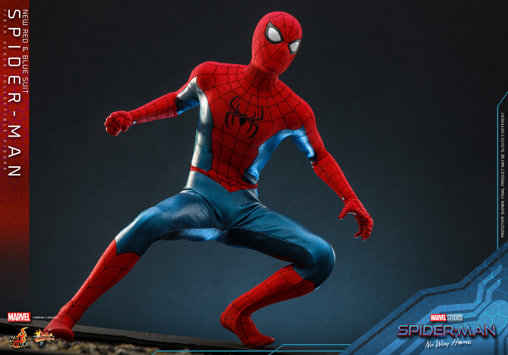 Spider-Man - No Way Home: Spider-Man - New Red and Blue Suit, 1/6 Figur von Hot Toys