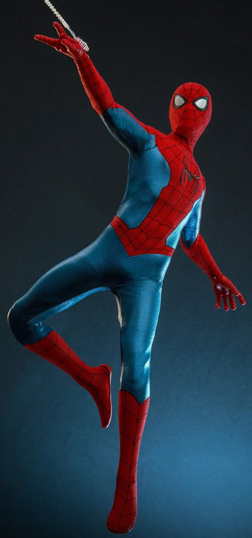 Spider-Man - No Way Home: Spider-Man - New Red and Blue Suit, 1/6 Figur von Hot Toys