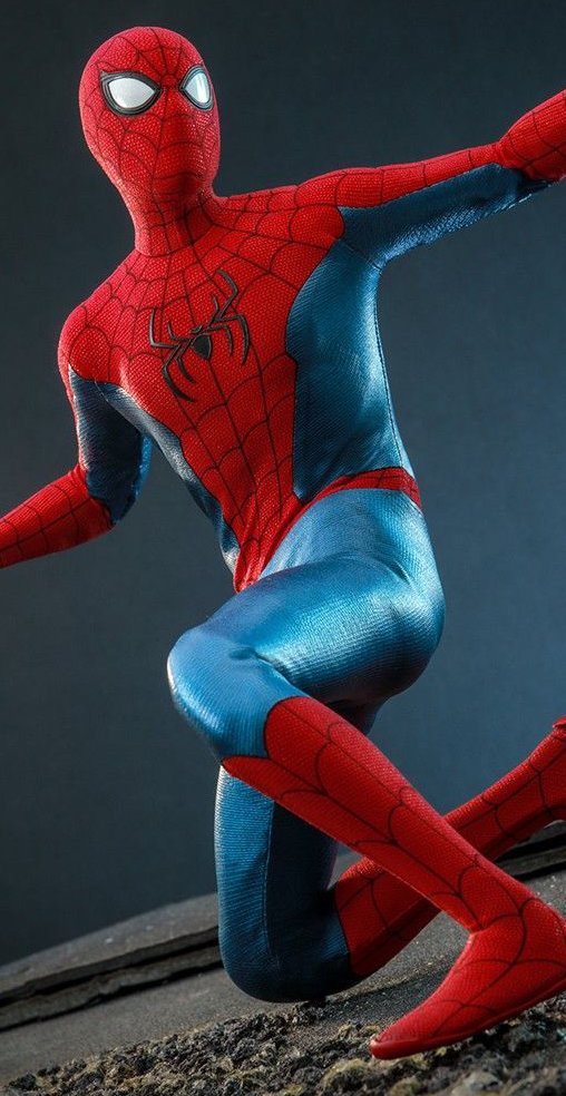 Spider-Man - No Way Home: Spider-Man - New Red and Blue Suit, 1/6 Figur von Hot Toys