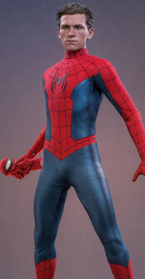 Spider-Man - No Way Home: Spider-Man - New Red and Blue Suit, 1/6 Figur von Hot Toys