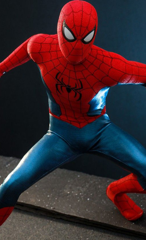 Spider-Man - No Way Home: Spider-Man - New Red and Blue Suit, 1/6 Figur von Hot Toys