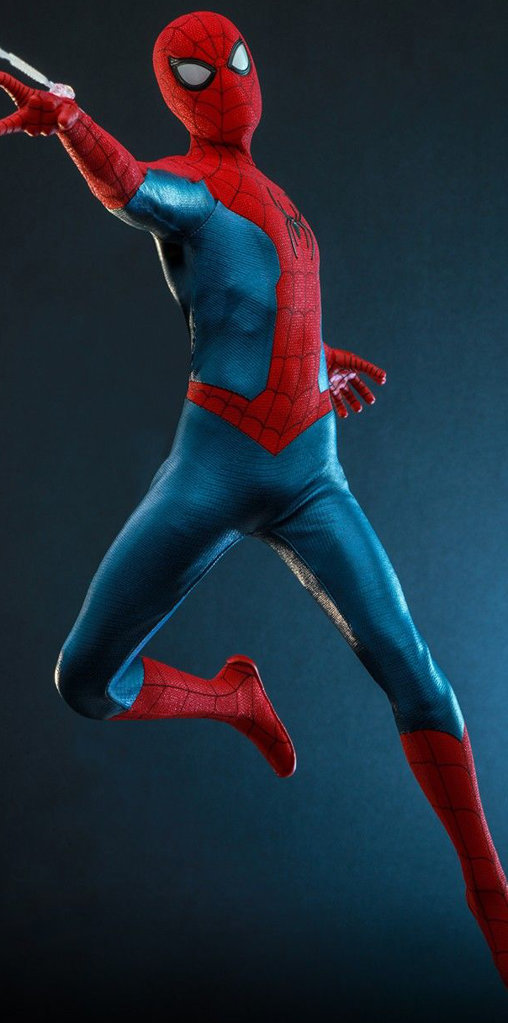 Spider-Man - No Way Home: Spider-Man - New Red and Blue Suit, 1/6 Figur von Hot Toys