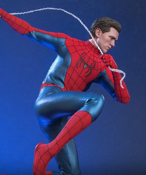 Spider-Man - No Way Home: Spider-Man - New Red and Blue Suit, 1/6 Figur von Hot Toys