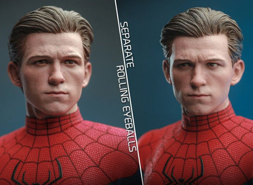 Spider-Man - No Way Home: Spider-Man - New Red and Blue Suit, 1/6 Figur von Hot Toys