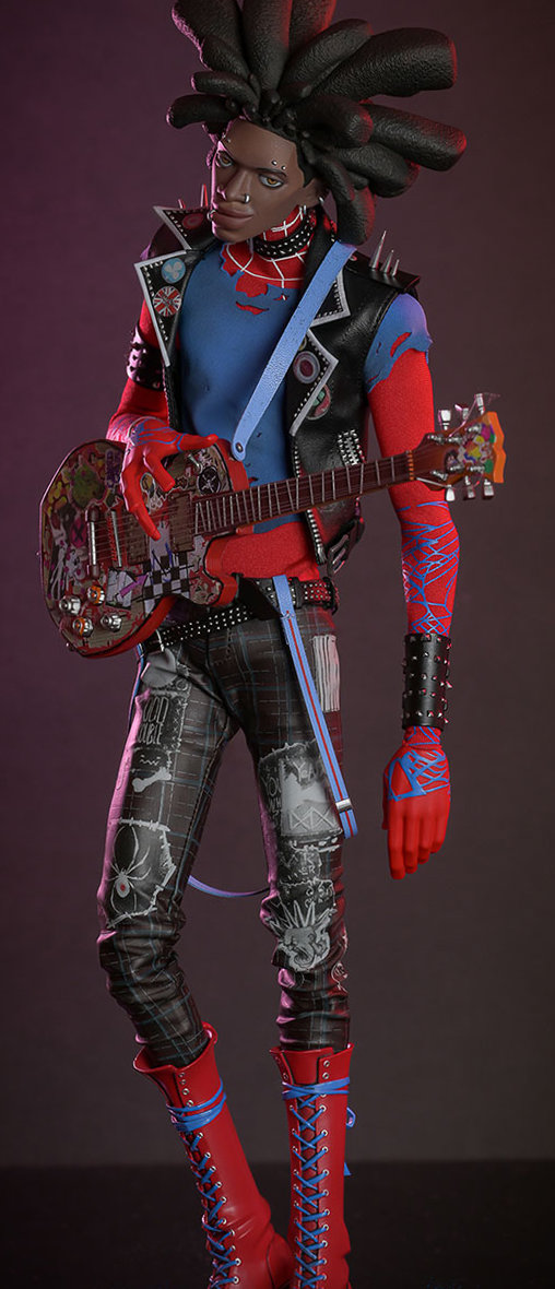 Spider-Man - Across the Spider-Verse: Spider-Punk, 1/6 Figur von Hot Toys