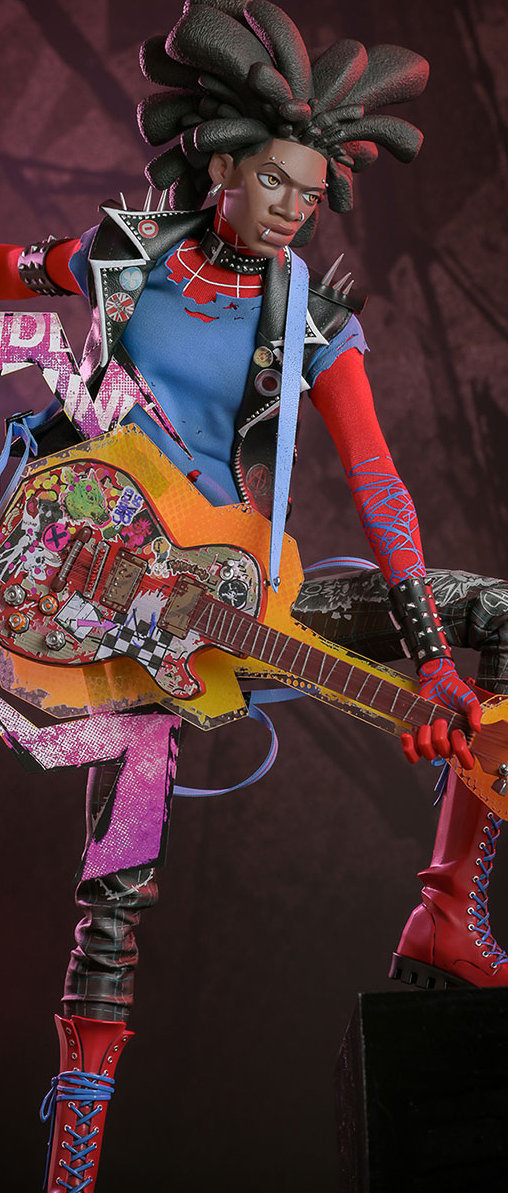 Spider-Man - Across the Spider-Verse: Spider-Punk, 1/6 Figur von Hot Toys